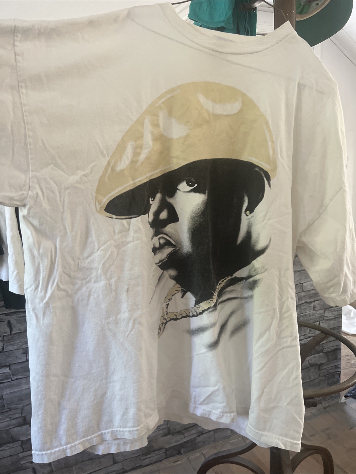 VTG **RARE || JAY Z || AOP T-SHIRT 90s 00s Y2K 3XL gallery