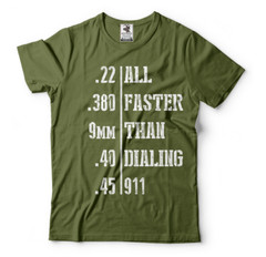 Gun Rights Second Amendment Pistol rifle constitution Tee Shirt Mens Tee