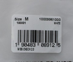Tommy John Men’s Luxury Soft Second Skin Crew Neck Tee DH3 White Medium NWT