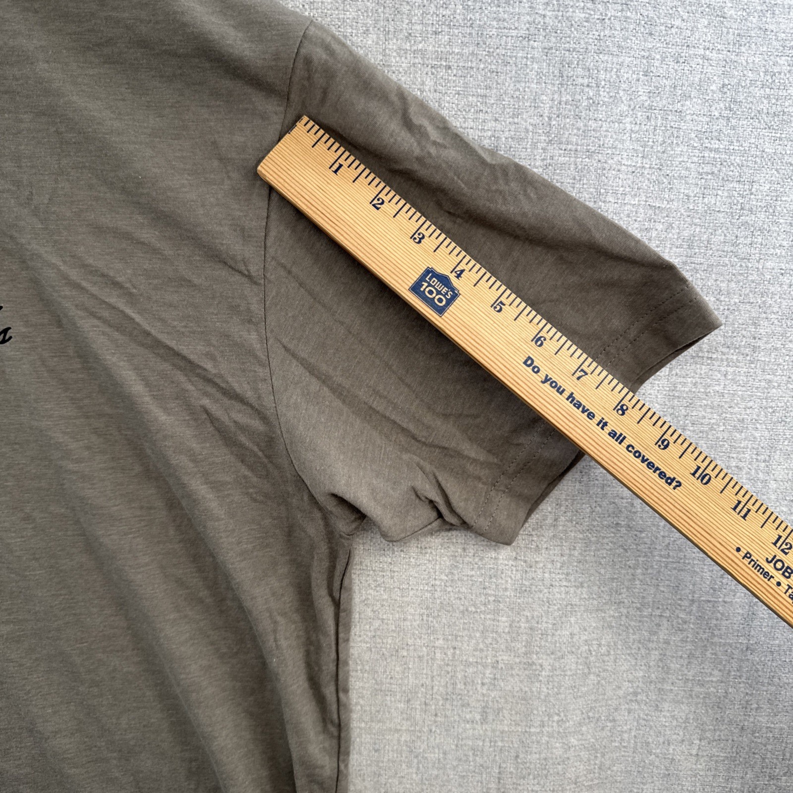 Poncho Outdoors T Shirt Mens 2XL Gray Logo Outdoor Hunting Fishing SAMPLE Adult gallery
