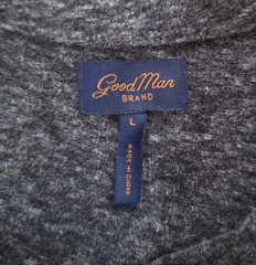 GoodMan Brand Gray Henley – Soft – Men’s Large – Excellent condition