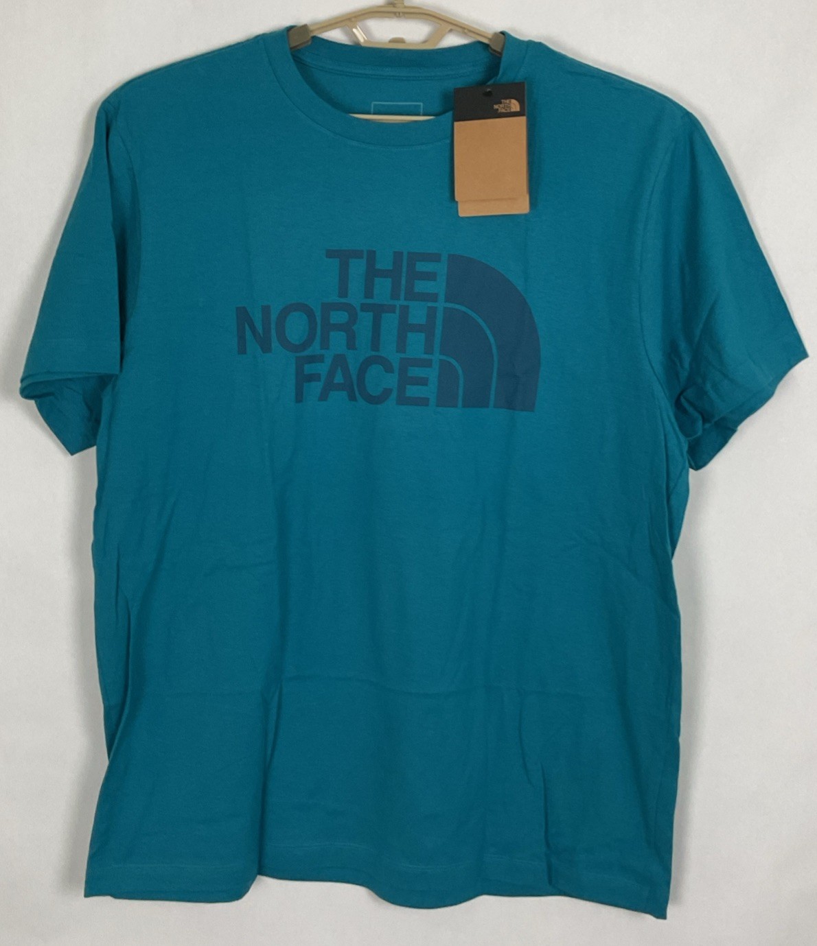 The North Face Mens Tshirt Short Sleeve Half Dome Logo Sz XL Blue 48x32” New gallery