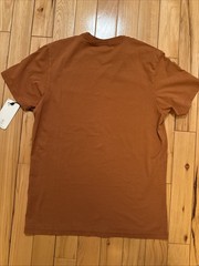DRUTHERS NYC Men’s Classic Organic Cotton T-Shirt Size S Terra Cotta NWT