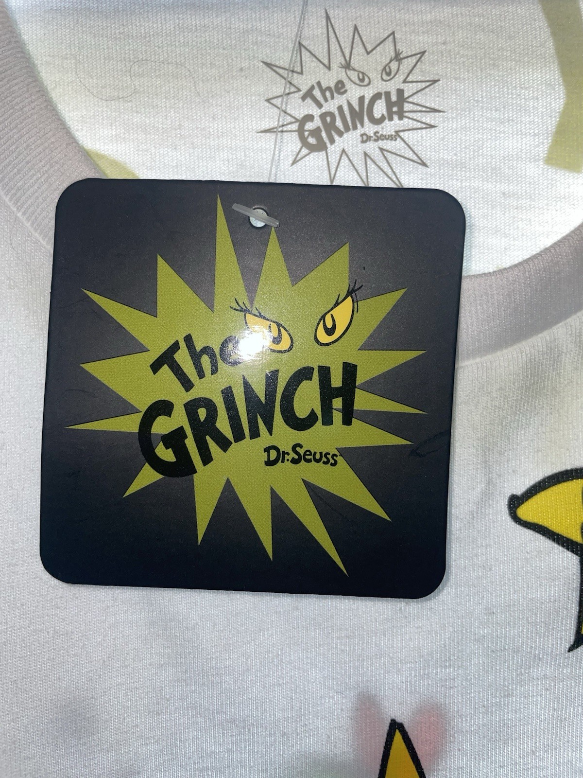 New Grinch Christmas tee shirt mens sz LARGE Double Sided Merry Grinchmas NEW!! gallery
