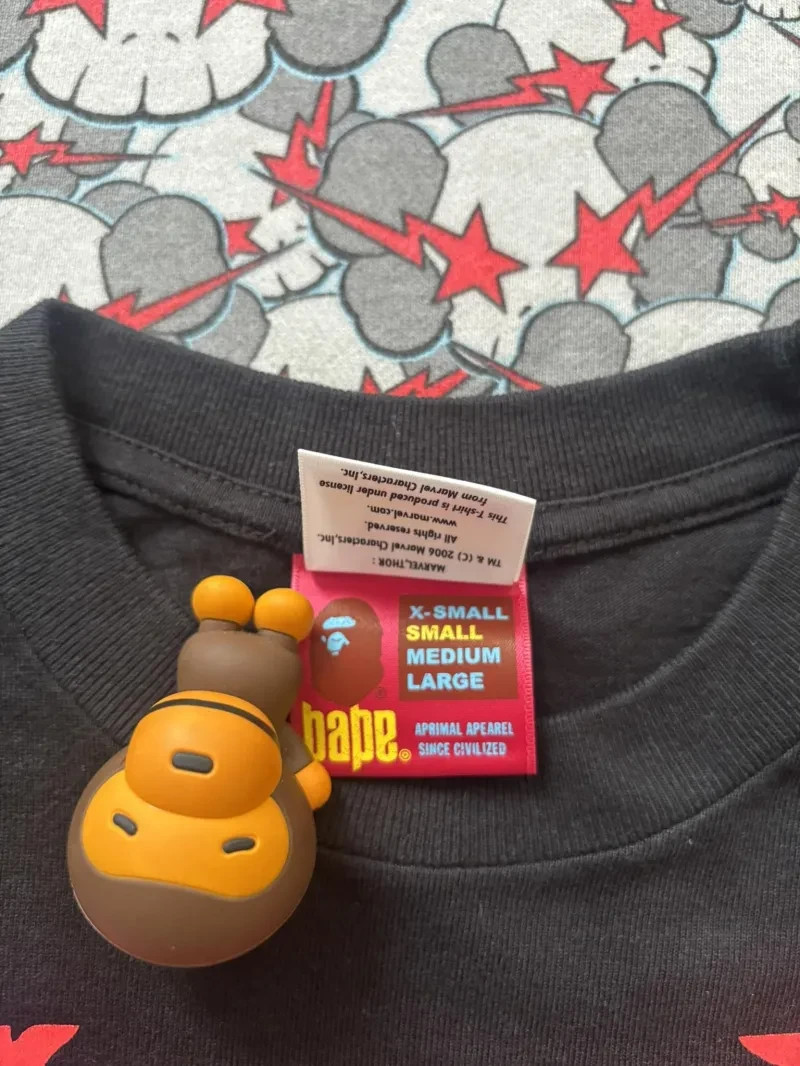 2006 Bape X Marvel Comics "Thor" Tee SZ/ S gallery