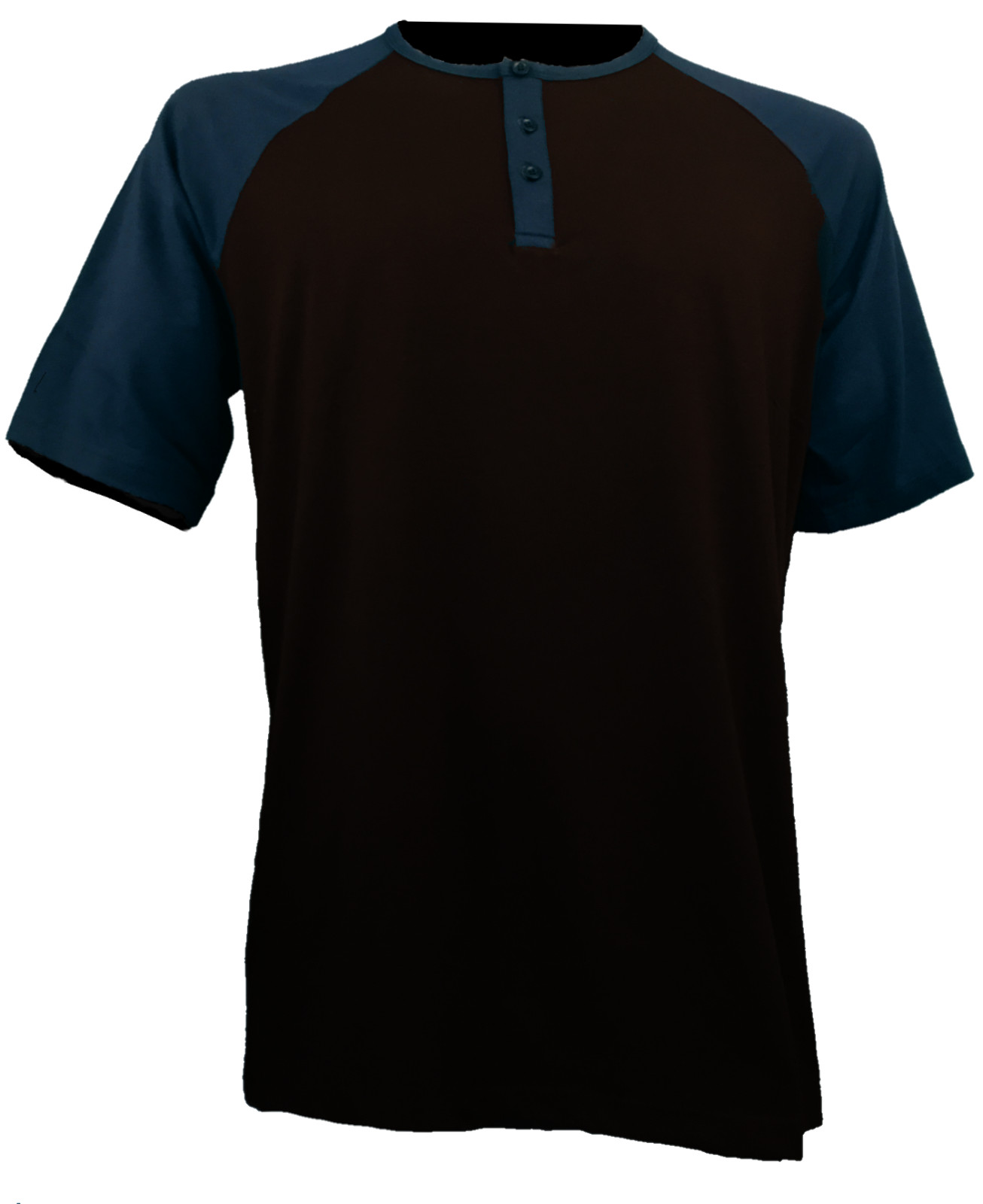 Styllion Big and Tall - Men's Raglan Henley Baseball Shirts - Heavy Weight RHSS gallery