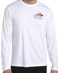 Dixie Land Outdoors microfiber long sleeve Bass fishing t shirt uv performance