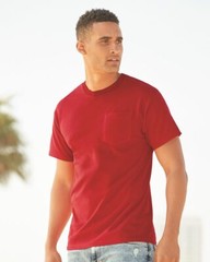 ALSTYLE Heavyweight Short Sleeve Pocket TShirt 1905 100% Soft Spun Cotton Pocket