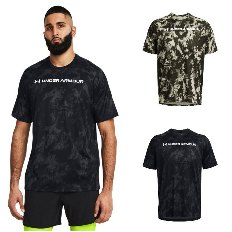 Under Armour 1361698 Men's UA Tech ABC Camo Short Sleeve Graphic T-Shirt gallery