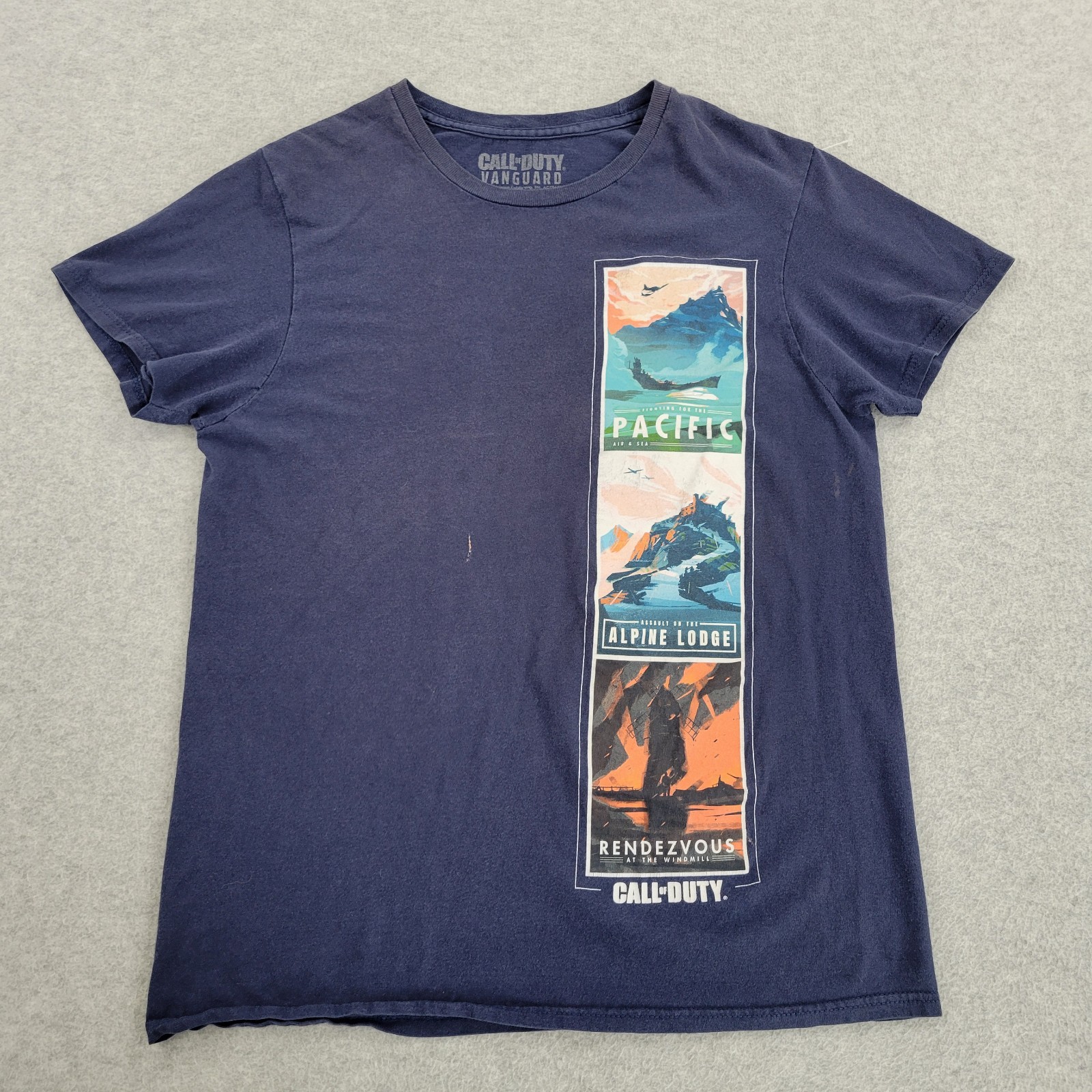 Call Of Duty Vanguard Shirt Mens Medium Pacific Alpine Lodge Rendezvous Promo gallery