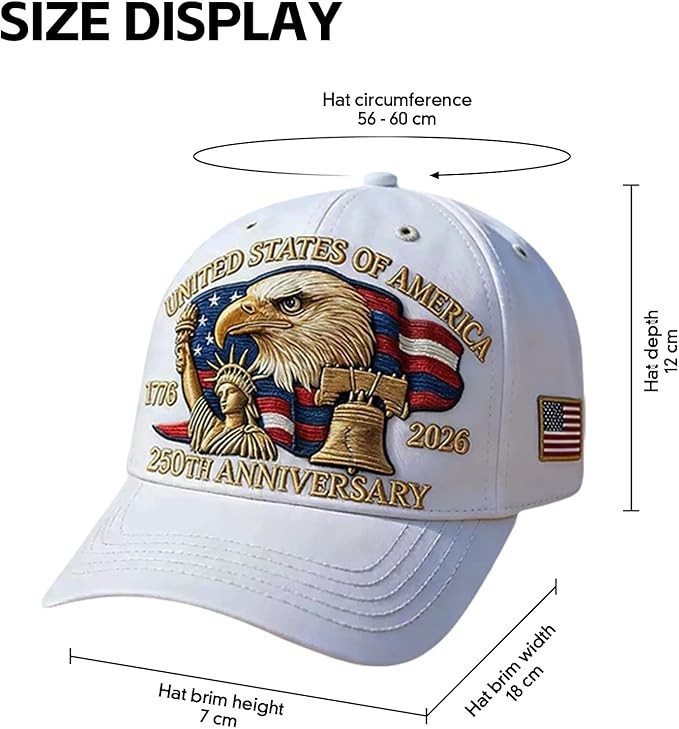 250th Anniversary USA Hat Adjustable United States 250th Anniversary Hat Ret... gallery