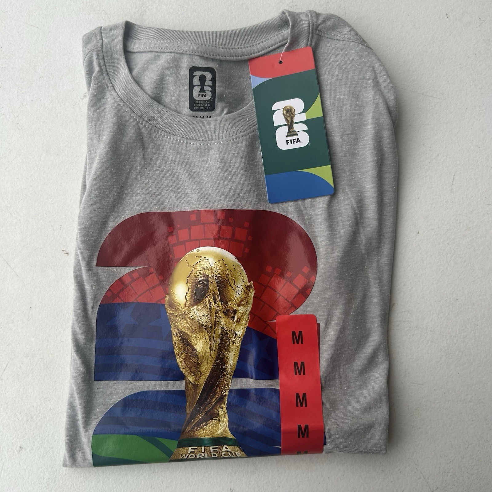 FIFA Official Licensed World Cup Outerstuff T Shirt Medium New with Tag gallery