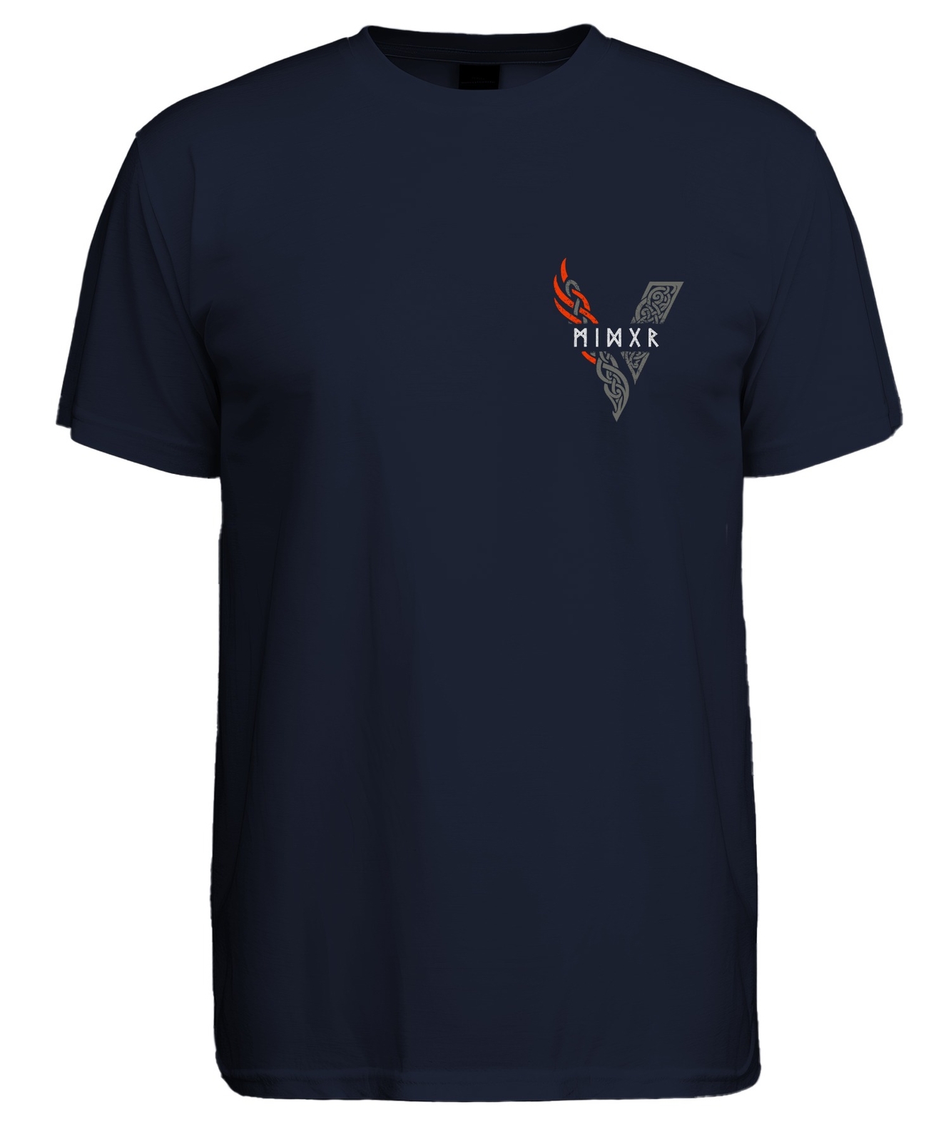 Viking Runes Norse Symbol Celtic Knot Red Mysticism Men's T-Shirt gallery