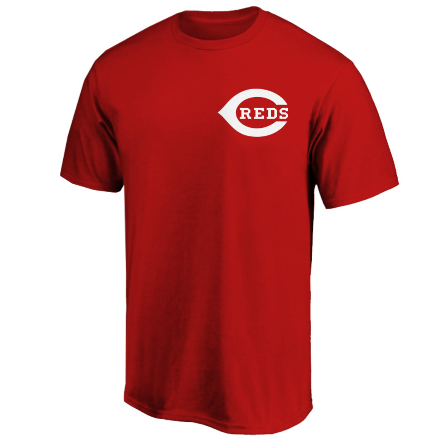 Johnny Bench T-Shirt Cincinnati Reds Player Name & Number Soft Jersey Tee gallery