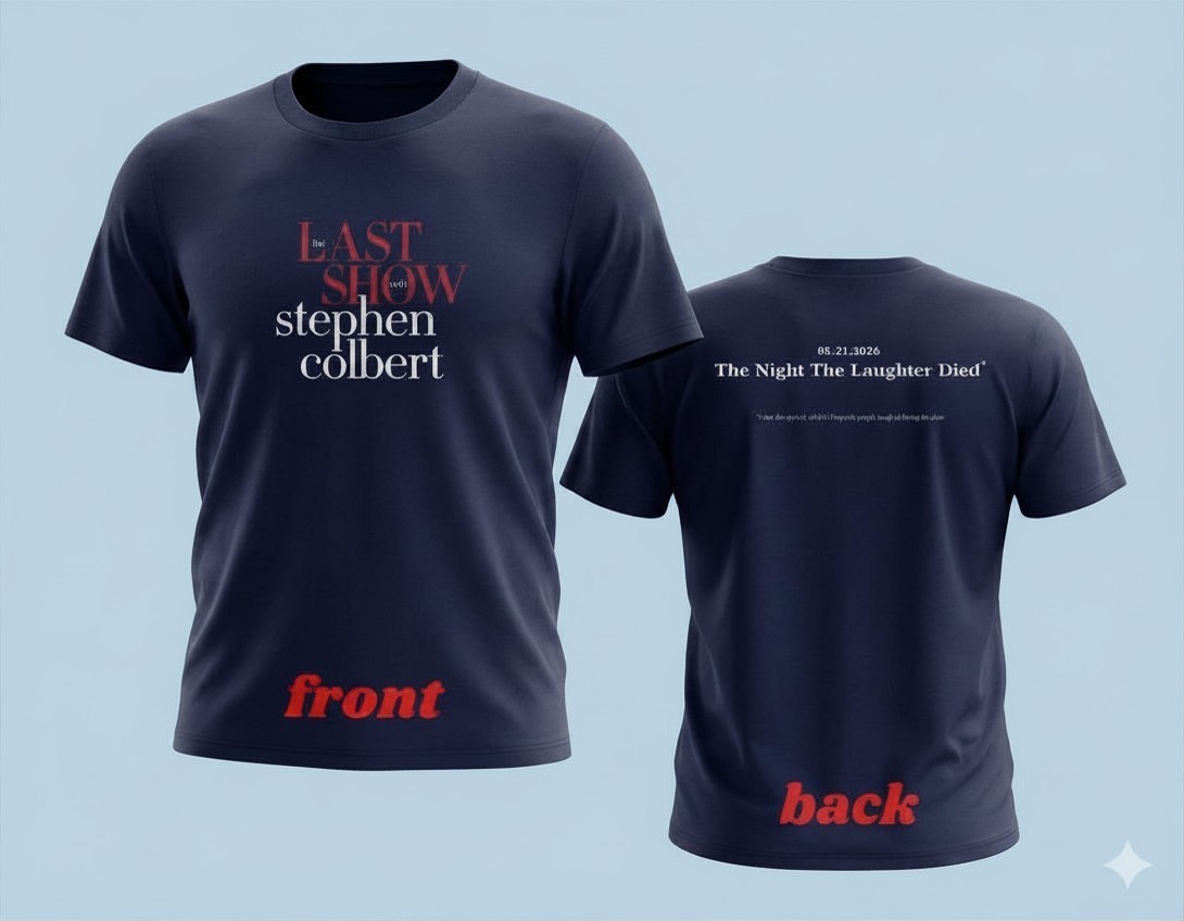 The Last Show T-Shirt Double Sided Print Graphic Tee Men Women NEW