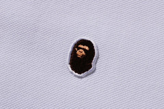 A Bathing Ape One Point Polo Shirt White 1m30-112-301