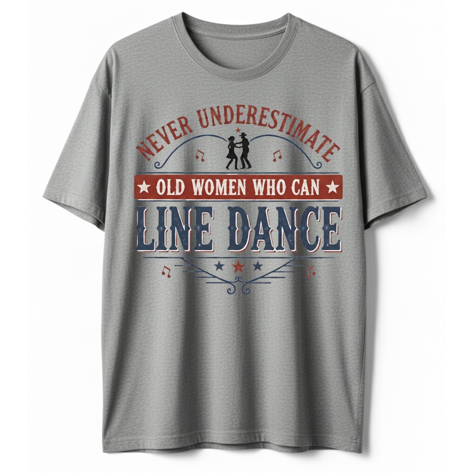 Never Underestimate Old Women Who Line Dance T-Shirt Funny Country Dancing Gift gallery