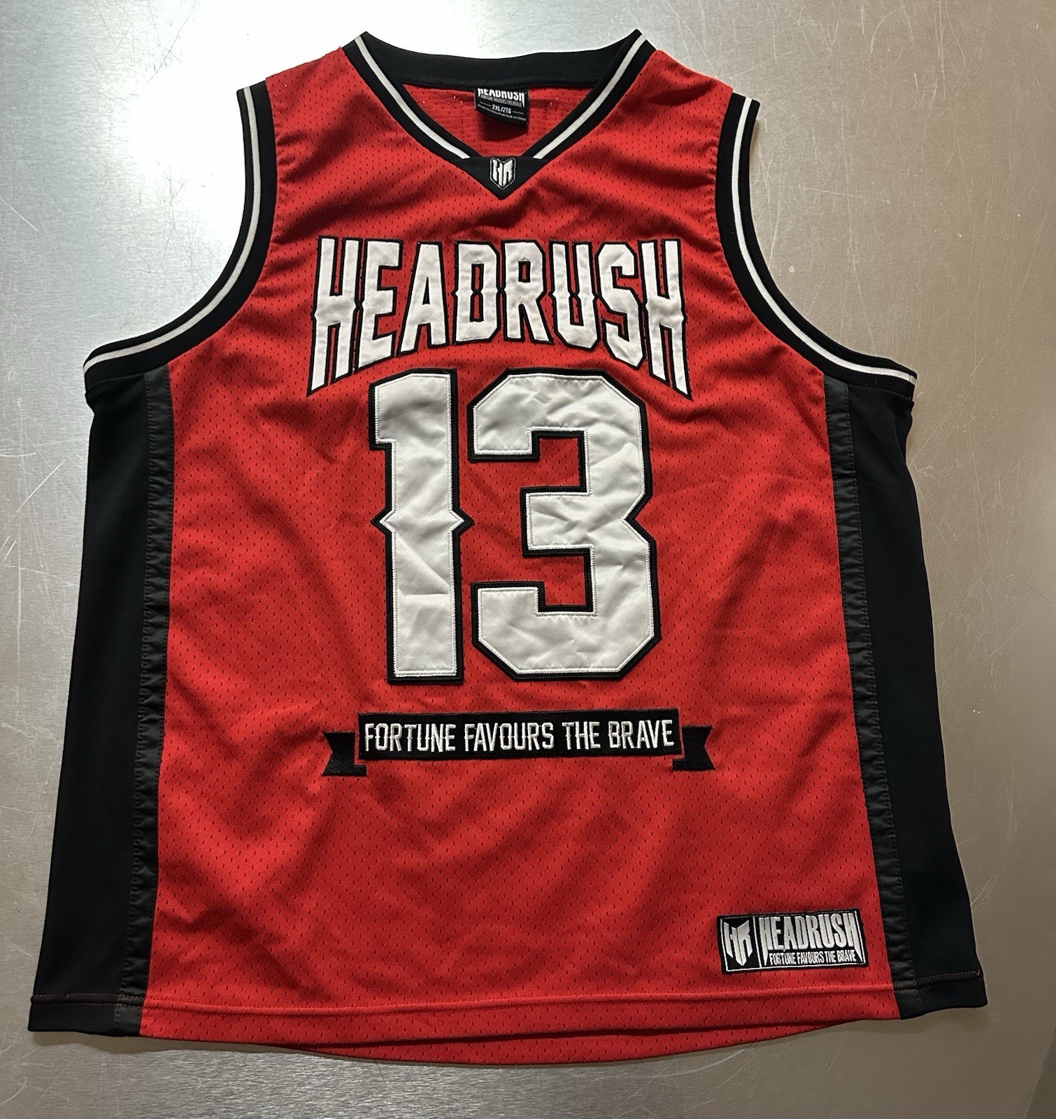 Headrush 13 Fortune Favours The Brave Jersey XXL Red/Black/White gallery