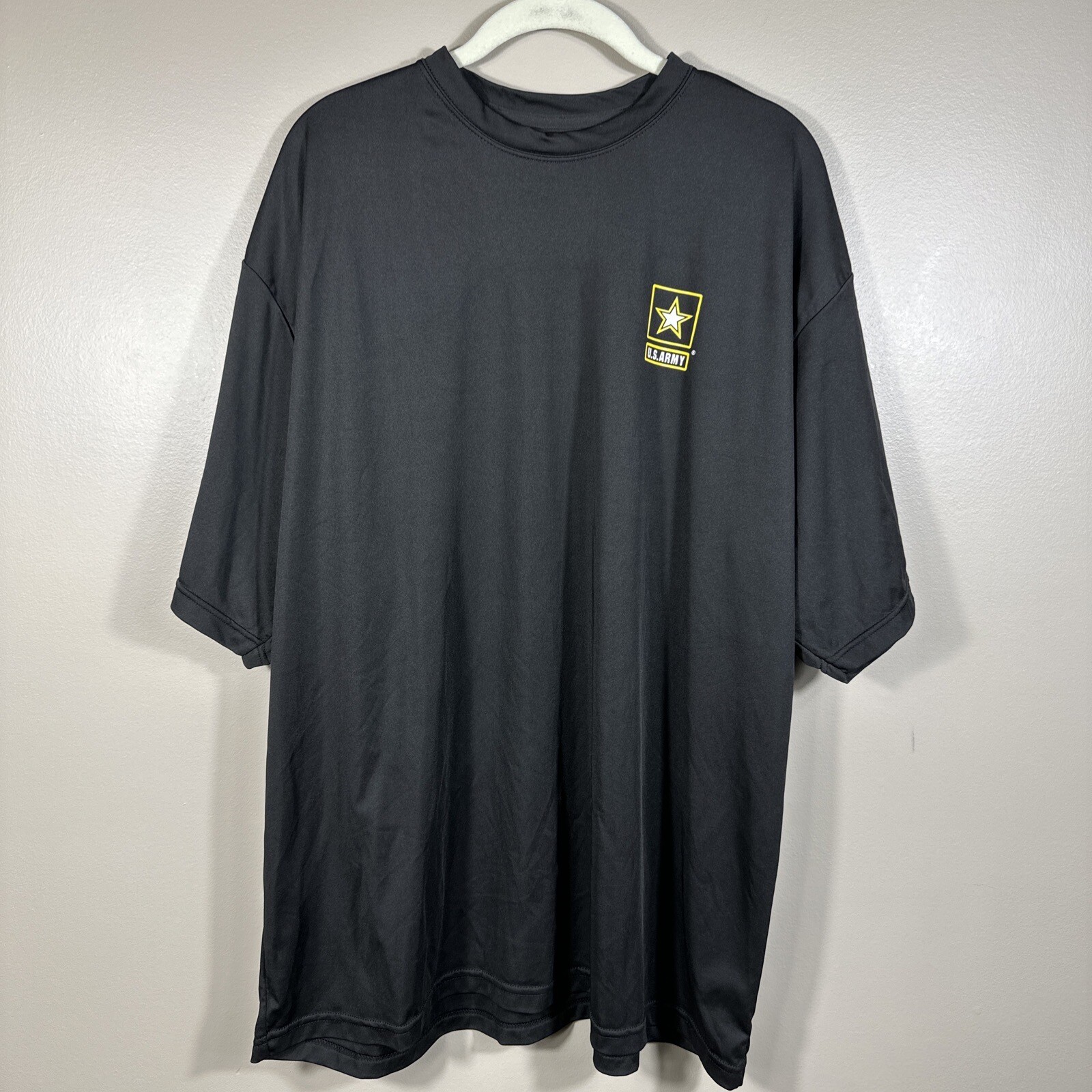 US ARMY T Shirt Mens Extra Large Short Sleeve Black Physical Fitness Ft Knox