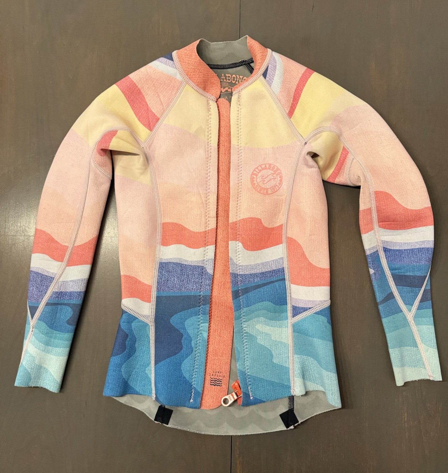 Billabong Girl’s Surf Capsule Jacket / Top- Size T8 Surf – Sunset Look