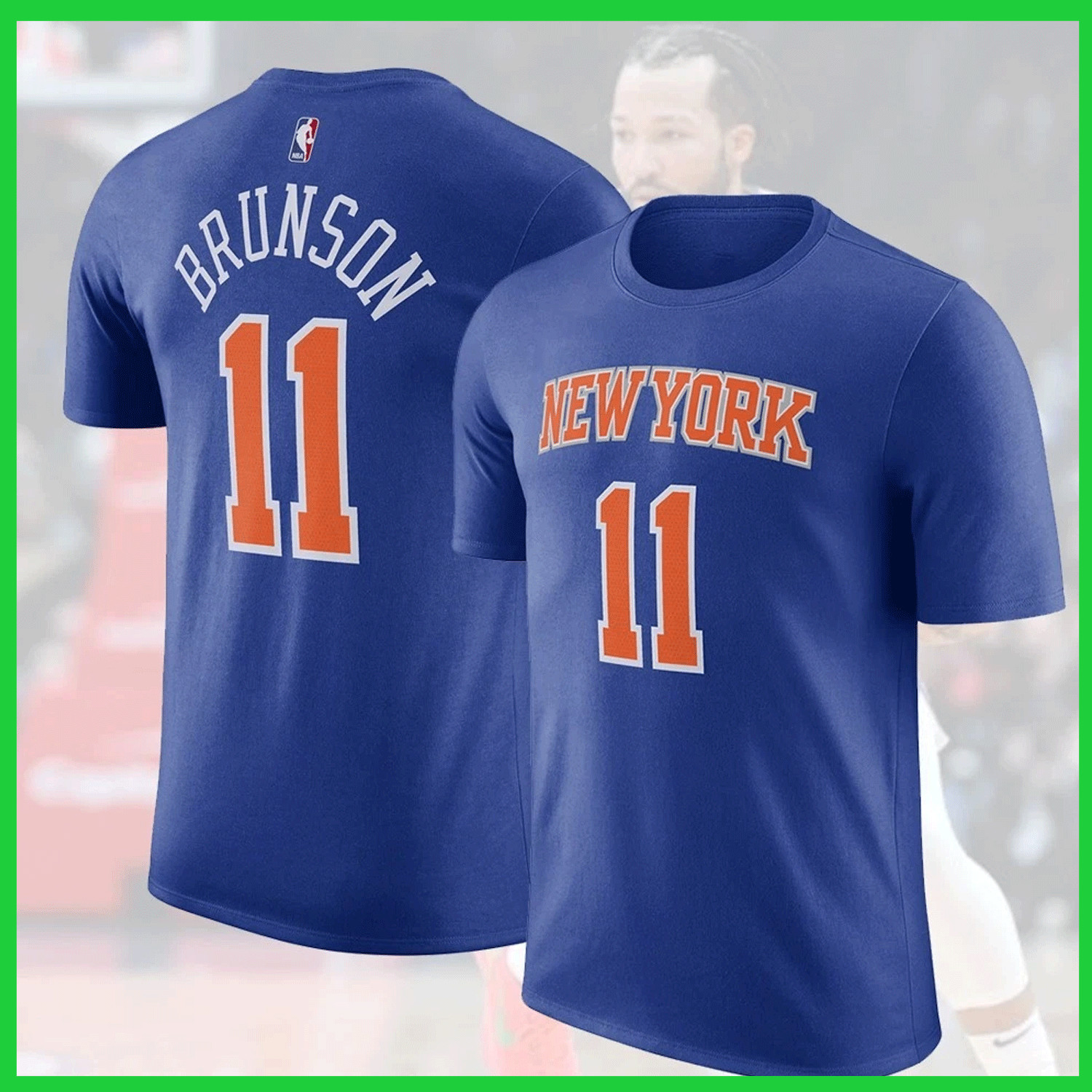 HOT - Jalen #11 Brunson New York Team 2026 Player Name & Number S-3XL For Fans gallery