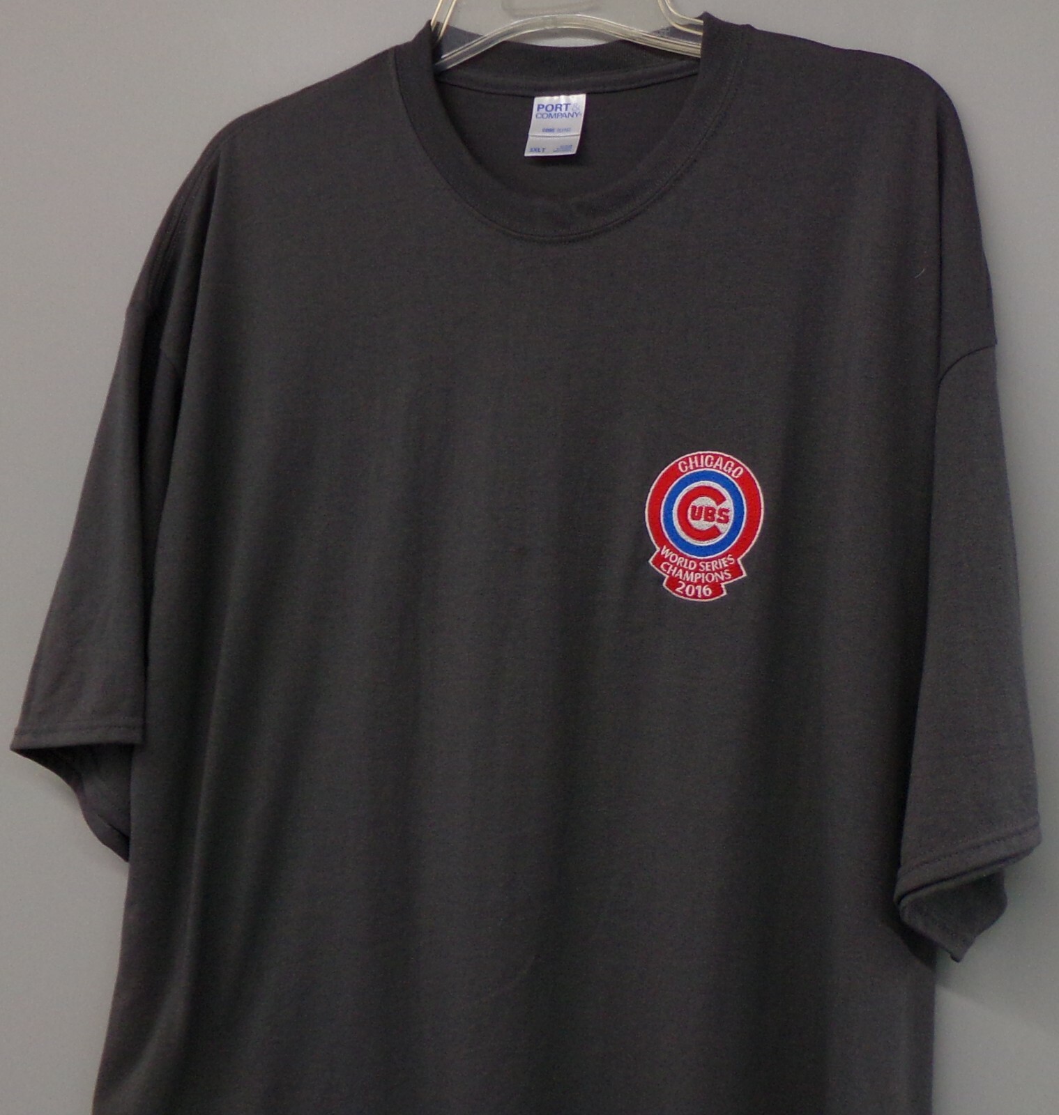 Chicago Cubs 2016 World Series Champs Embroidered T-Shirt S - 6XL, LT-4XLT New gallery