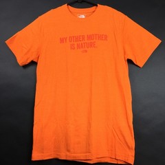 The North Face Large Slim (40 in Chest) Orange ‘my other mother is nature’ Tee