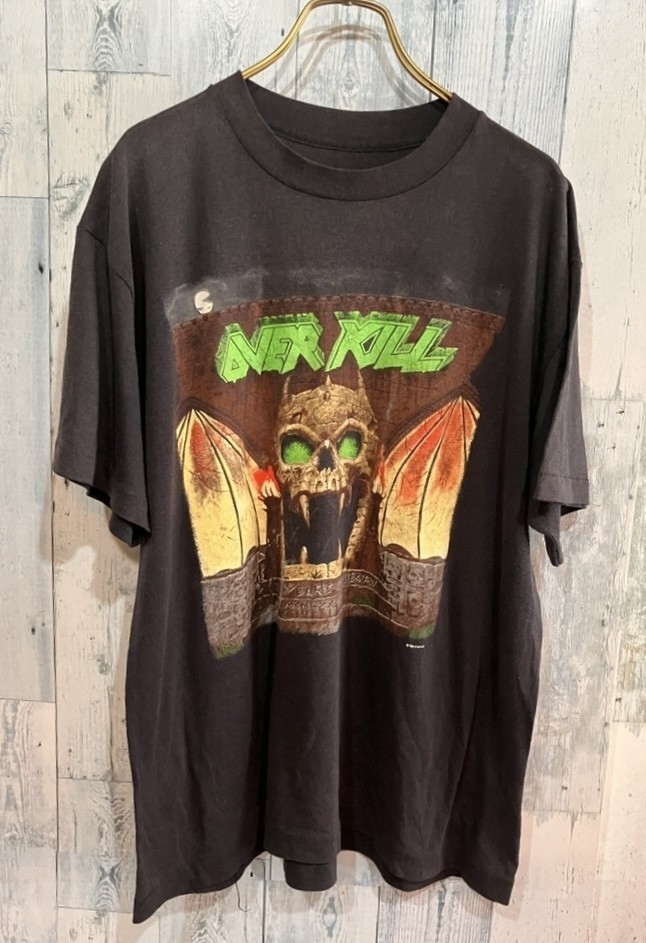 80S Vintage Overkill Single Stitch T-Shirt reprint Gift Fan Unisex AN47833