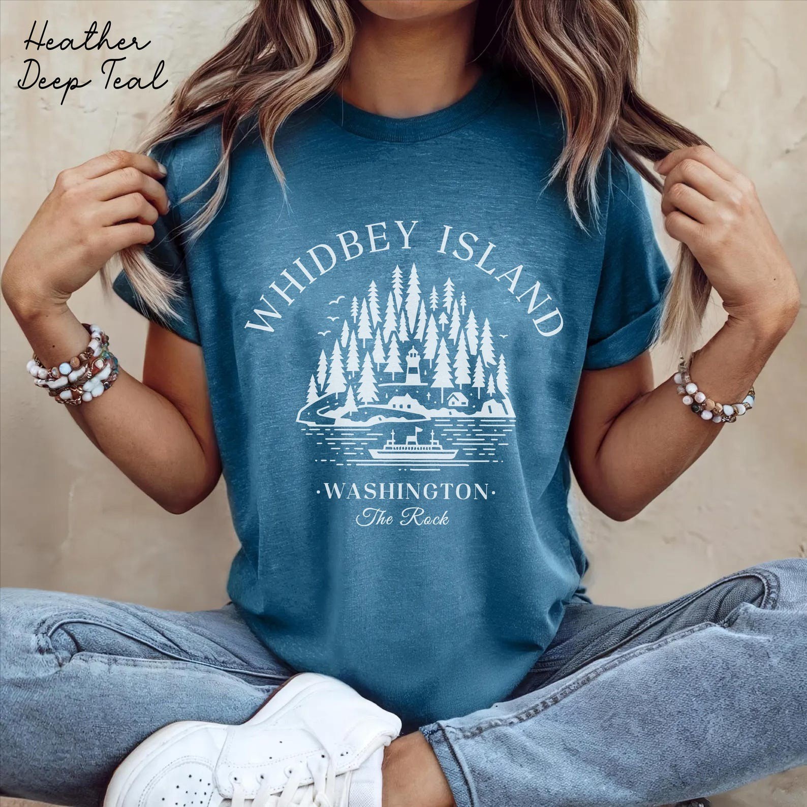 Whidbey Island Shirt Travel Gift for Washington Trip Lovers Souvenir Tee gallery