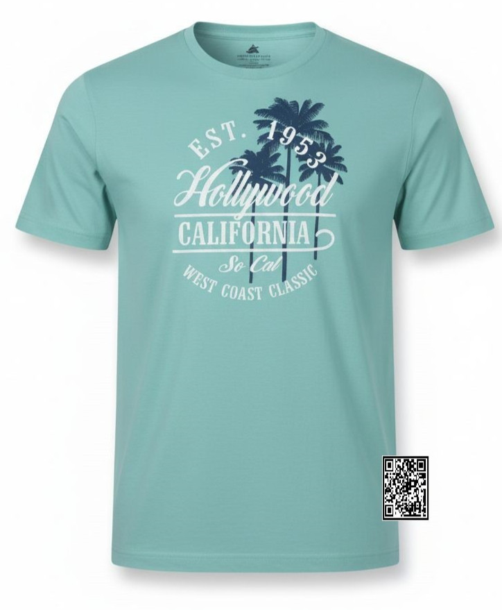 Hollywood Los Angels California Bast souvenir Graphic Print T-Shirt Unisex Adult