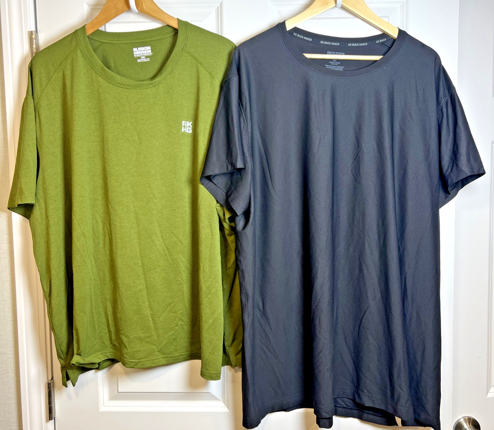 Duluth Trading & AKHG Men’s 3XL Performance Shirt Lot of 2 Nylon Poly Blend