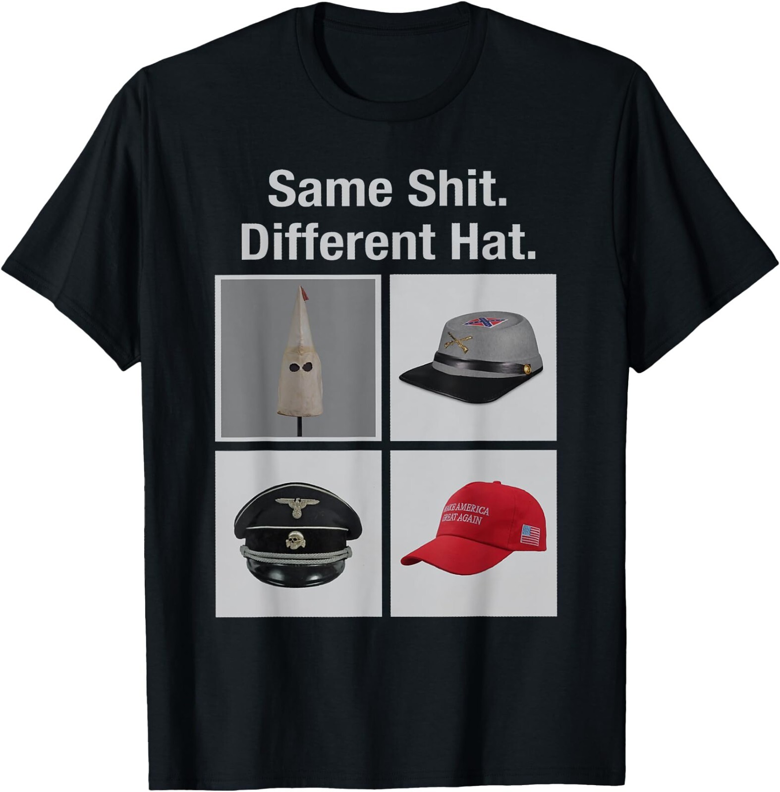 Same Sh*t Different Hat T-shirt, Unisex Tee gallery