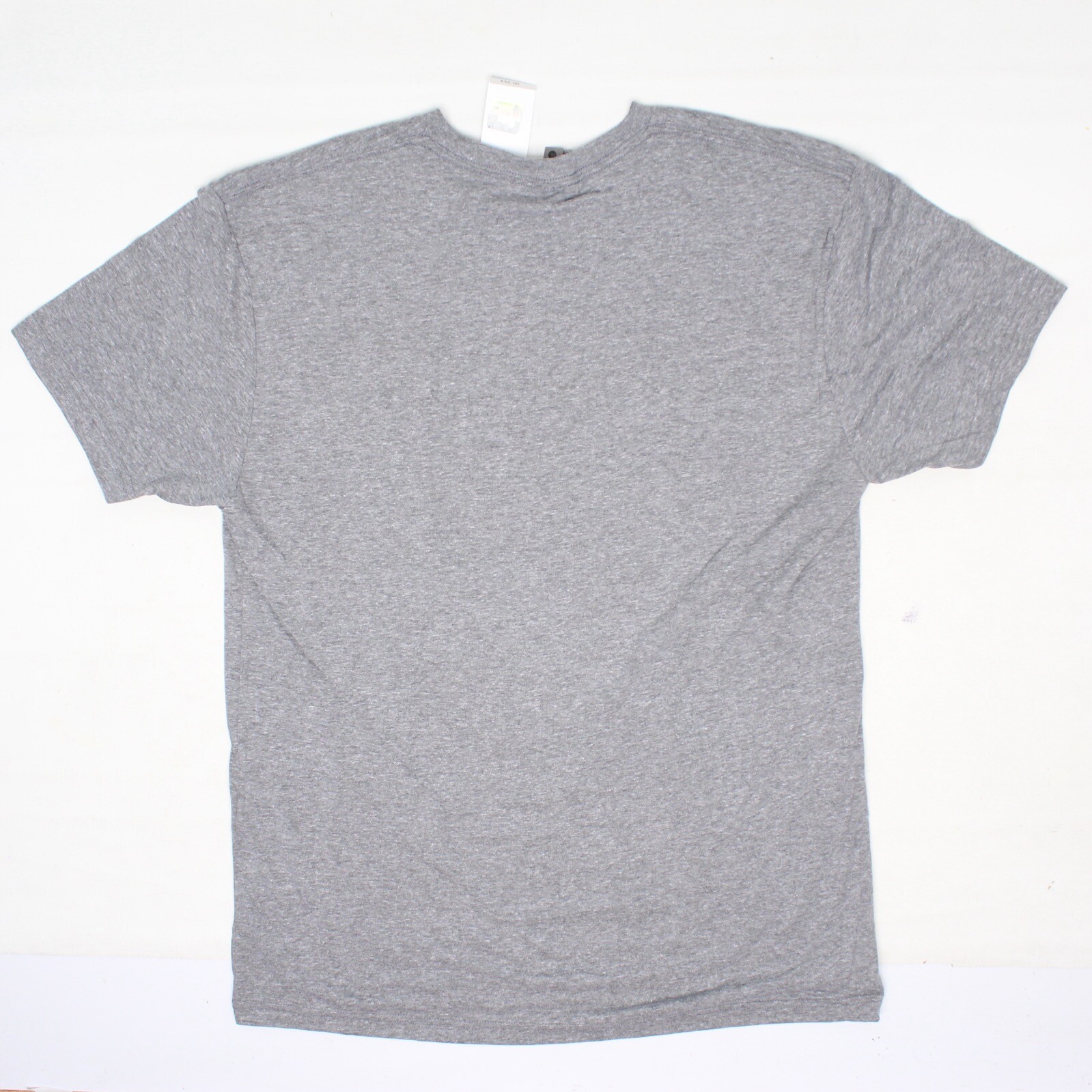 NBC Sports T Shirt Mens XL Heather Gray Grey Black Stripe Polyester Cotton Rayon gallery