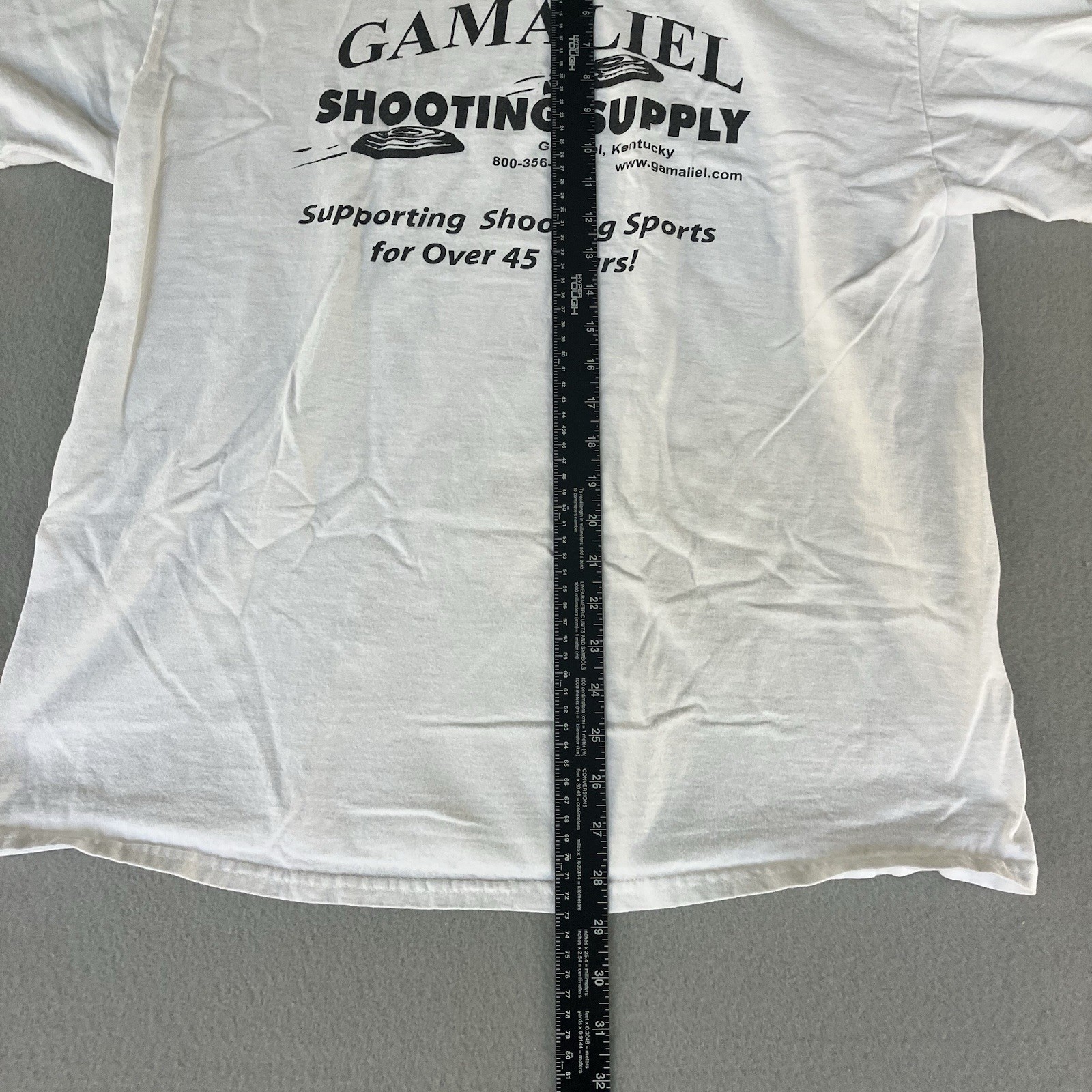 Gamaliel Shooting Supply White Size XL T-Shirt Kentucky gallery