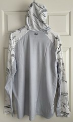 Under Armour Mens Large Iso-Chill Fish Pro Camo Shorebreak Hoodie 🐟 NEW UPF 50+