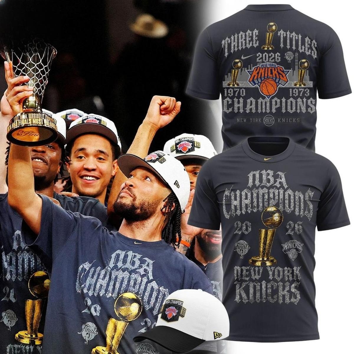 Knicks 2026 Finals Champions Locker Room T-shirt