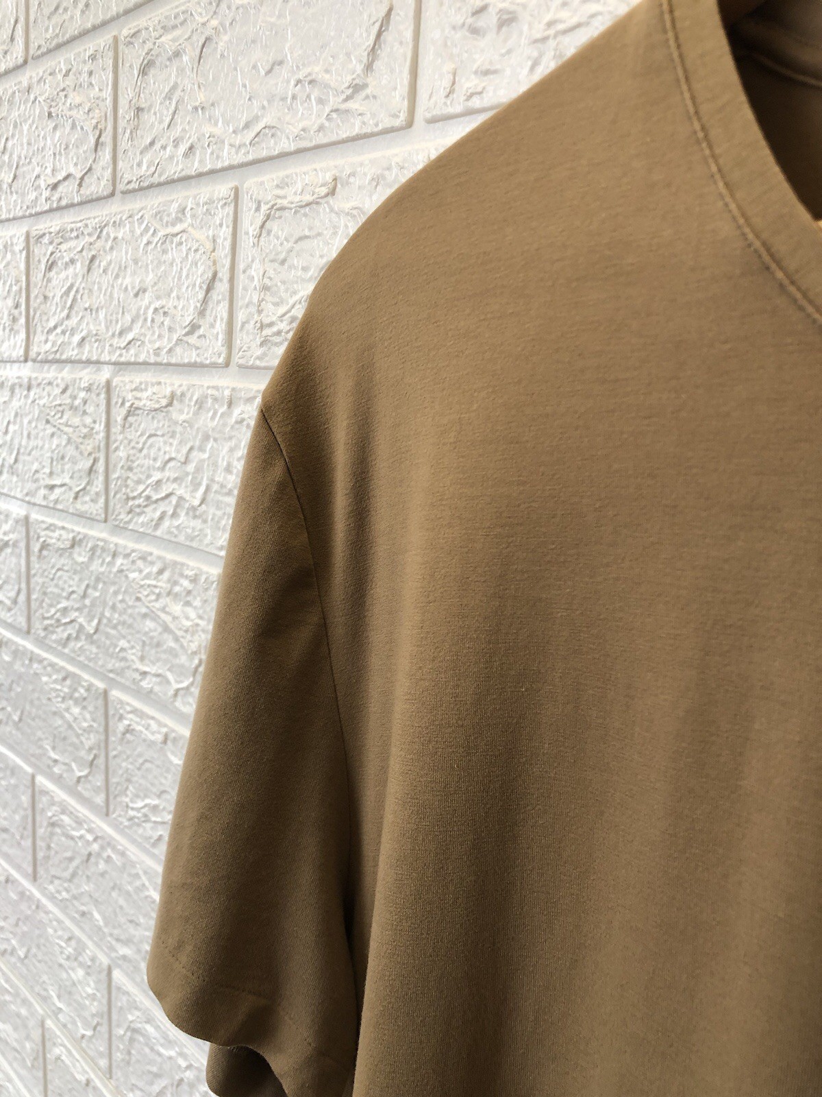 GUCCI Men's Luxury T-Shirt Brown Cotton Stretch Made in Italy Size XXL gallery