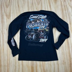Buttercup Sand Dunes Sand Style Presidents Day 2019 Black T Shirt Small LS