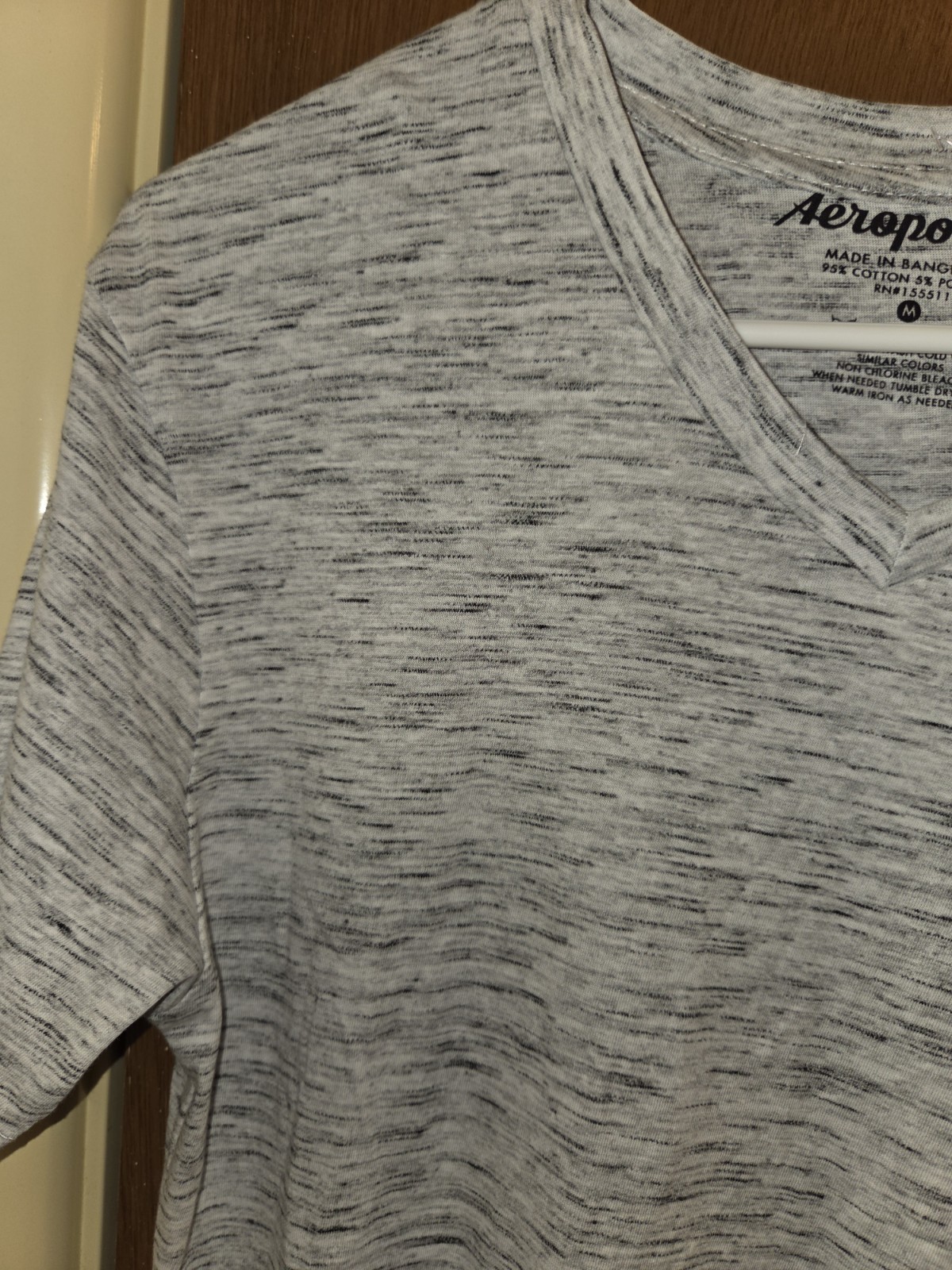 Aeropostale Mens Medium M Vneck Tshirt Partial New Tag See Description Sold Asis gallery