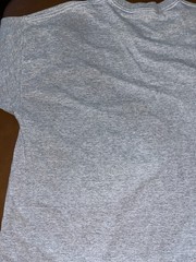 VINTAGE WESTERN XXL ATHLETIC DEPT. HALF SLEEVE T-SHIRT Grey V-Neck College WIU