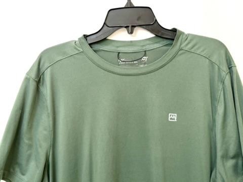 Avalanche Outdoor Supply Co Mens Large Green Polyester Spandex T-Shirt CAM237 gallery