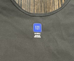 Yeezy Gap Engineered By Balenciaga Tank Top Men’s XXS Black Polyester Spandex