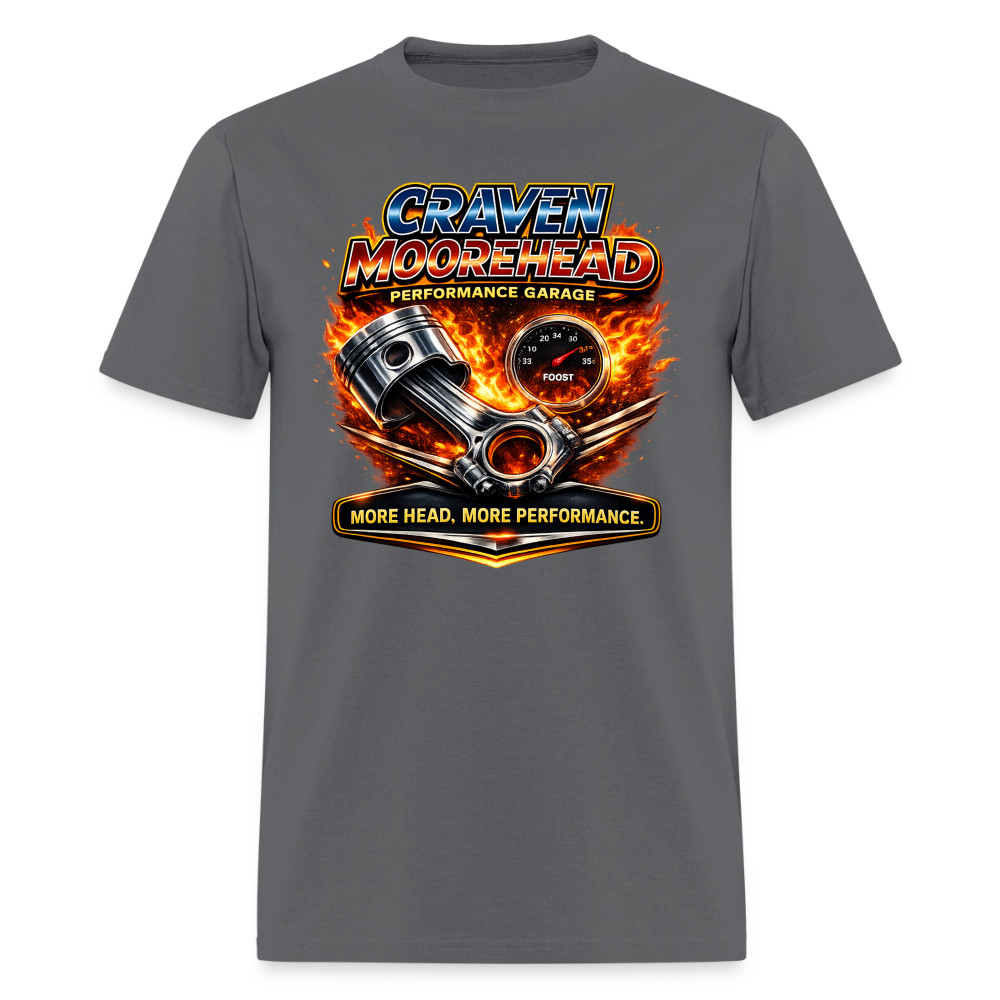 Craven Moorehead Performance Garage Funny Adult Humor T-Shirt gallery