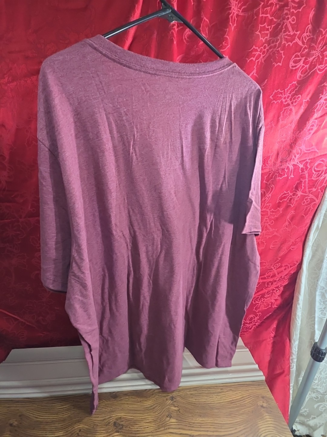 BCG T-shirt V-Neck Cotton Men's Styled,Light Grey, Pullover, Casual Size 4XL gallery