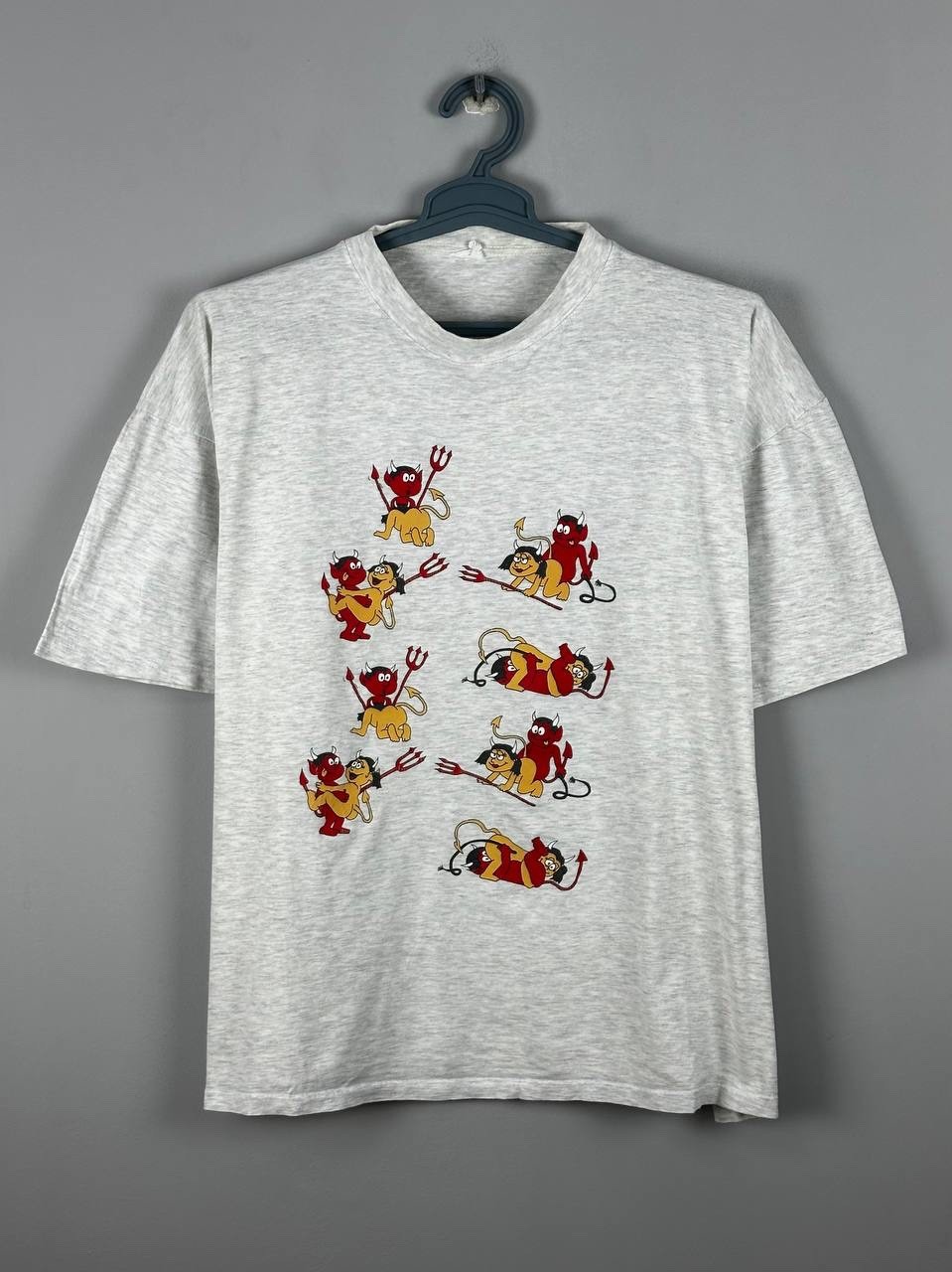 Vintage Fun Art Sex Art Humor T shirt Devil Size XL gallery
