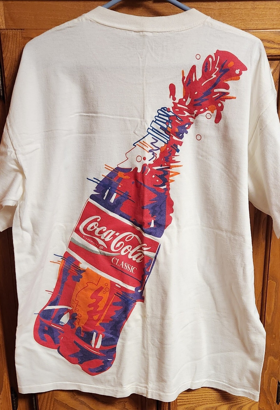 Coca Cola T Shirt Men's XL Always Feel Right Vintage America's Best Double Sided gallery
