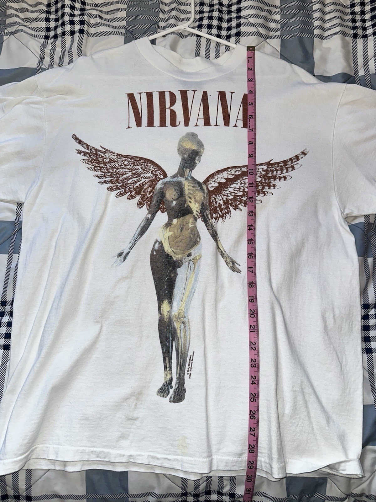 Vintage Nirvana In Utero Reprint Giant Tag XL Rare Shirt gallery