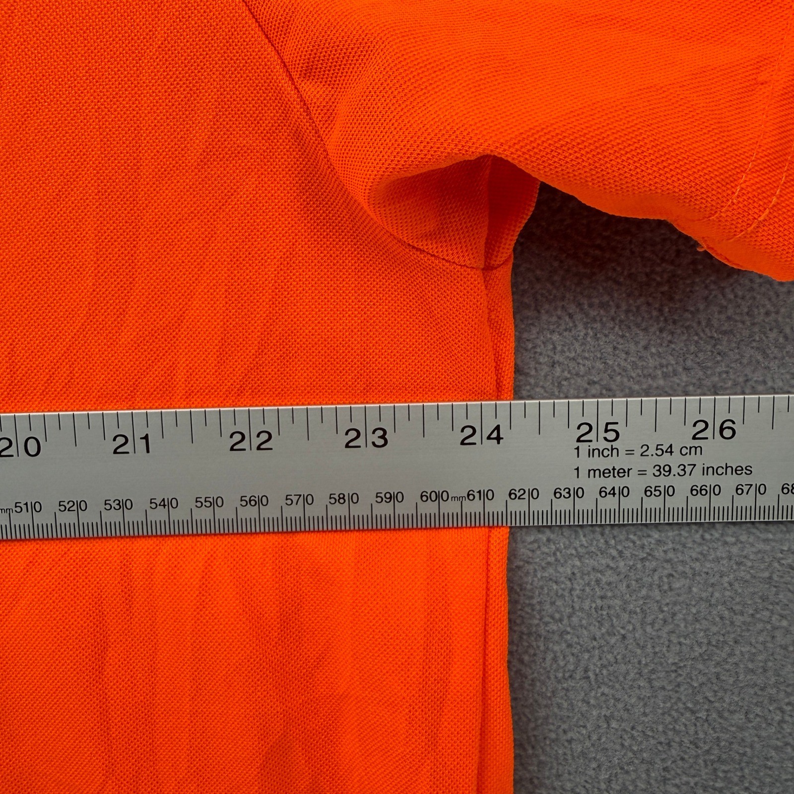 Genuine Dickies Mens XLT Safety Orange Pocket T-Shirt Performance Workwear gallery