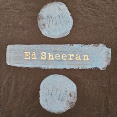 Ed Sheeran Divide Tour Official Black Short Sleeve Cotton T-Shirt Adult M