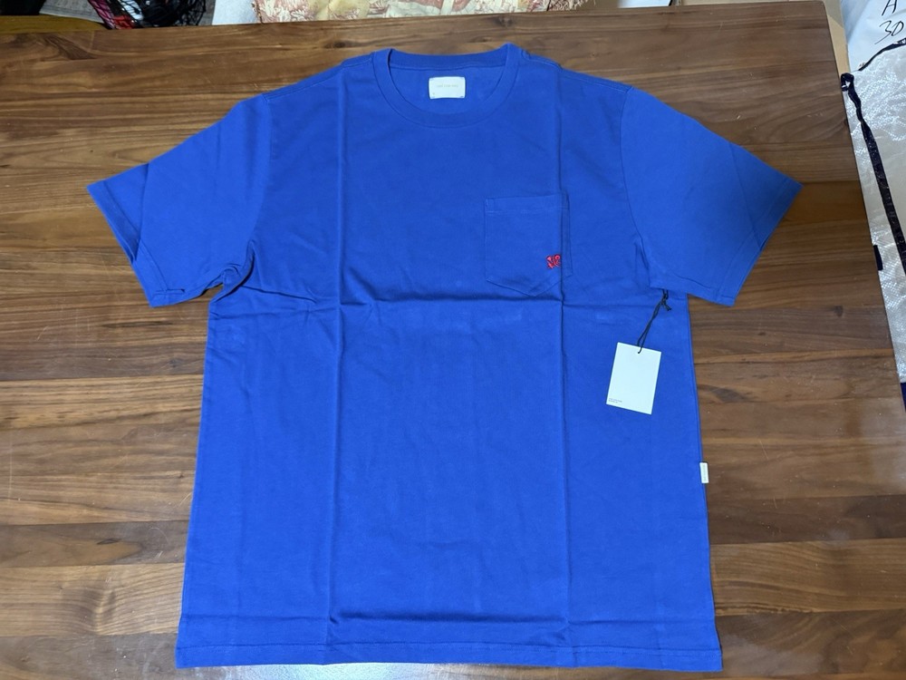 Aime Leon Dore ALD Monogram Pocket Tee Cotton T-Shirt Size XL “Blue Quartz”